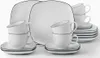Seltmann Weiden Lido Black Line eckig Kaffeeservice 18tlg. Produktbild-Vorschau 10