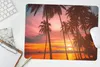 MuchoWow® Mauspad Mousepad Meer - Palme - Sonnenuntergang - Produktbild-Vorschau 5