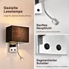 ZMH Wandleuchte Innen Schlafzimmer Wandlampe Wandleuchten Produktbild-Vorschau 4