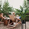 Relaxdays Blumentopf Ständer, Blumenständer inklusive Topf, Produktbild-Vorschau 3