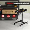 Stół narzędziowy COSTWAY 2 w 1 na kółkach, stół roboczy o Podgląd zdjęcia produktu 5