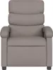 vidaXL Relaxsessel Taupe Stoff Produktbild-Vorschau 3