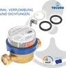 tecuro Kalt - Wasserzähler mit Baulänge 110 mm, Q³ 2,5 Produktbild-Vorschau 1