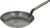 A de Buyer Mineral B round frying pan with a wooden handle, shown from a slightly elevated side angle against a white background. Anteprima dell’immagine prodotto