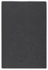 Feinschlingen Velour Teppich Strong Schwarz Grau, Produktbild-Vorschau 5