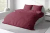 Uni Bettwäsche 200x200 cm bordeaux Doppelbett Einfarbig Produktbild-Vorschau 3