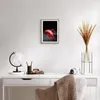 Gerahmtes Poster - Rahmen in heller Eiche - Flamingo Rosa Produktbild-Vorschau 6