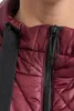 Damenjacke Langer Kapuzenmantel Gesteppt Für Herbstmode Produktbild-Vorschau 5
