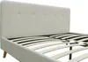Doppelbett aus Bouclé-Stoff "Nemo" 160 x 200 cm  - Creme Produktbild-Vorschau 4