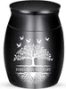 Elegante mini-urn voor as - 30 ml - 40x30 mm - Productafbeelding-voorbeeld 1