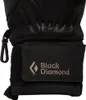 Schwarze Skihandschuhe "Spark Mitts" von Black Diamond mit Logo und verstellbarem Handgelenk. Produktbild-Vorschau