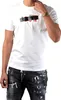 Pánské tričko Dsquared2 Cool Fit Tape, bílé Náhled obrázku produktu 1