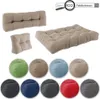 Vicco Palettenkissen Set Flocken, 5 Teile, Sand Produktbild-Vorschau 8