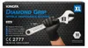 Rukavice Nitrilové rukavice silné GRIP černé 85G KINGFA 50 Náhled obrázku produktu 1