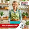 Silikon Springform mit Glasboden 23cm, Backform mit Thermo Produktbild-Vorschau 3