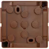 Scatola da incasso marrone senza terminale 86x86x40 IP55 Anteprima dell’immagine prodotto 8