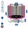 Aga SPORT TOP Trampolino 250 cm Rosa + rete di protezione + Anteprima dell’immagine prodotto 10