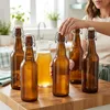 Fľaše na plnenie Relaxdays, sada 6 ks, konzervovacie fľaše, Náhľad obrázku produktu 2
