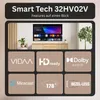 Smart Tech Fernseher 32 Zoll Smart TV VIDAA Fernseher HD Produktbild-Vorschau 6