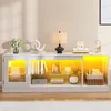 YITAHOME TV-Schrank TV-Regal mit 22 Modi RGB-LED, Lowboard Produktbild-Vorschau 3