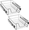 YARDIN Teleskopická kuchyňská zásuvka 2x 40 cm Kuchyňská Náhled obrázku produktu 1