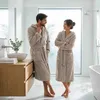 etérea Kuschelfleece Bademantel mit Kapuze – Morgenmantel Produktbild-Vorschau 2