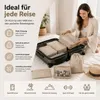 Set di 8 organizer da valigia con beauty case – Borse e Anteprima dell’immagine prodotto 5