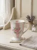 Clayre & Eef kopje, 300 ml, Rosa Violett, porselein, met Productafbeelding-voorbeeld 6