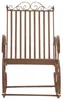 Fauteuil à bascule en métal modèle Smile (lot de 2) - Voir les images du produit 4