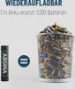 ABSINA 4x Akku AAA für Telefon 800 mAh - NiMH AAA Akkus Produktbild-Vorschau 9