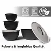 BigDean Salatschüssel Set groß mit Deckel, Schüssel 4 Produktbild-Vorschau 4