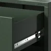 A close-up view of a green metal drawer with a metal slide mechanism. Anteprima dell’immagine prodotto