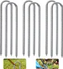 6× zemní kotvy, 30cm zemní kolíky, pozinkovaná ocelová Náhled obrázku produktu 1