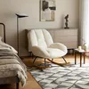 Meubles Cosy – skandinávske hojdacie kreslo z manšestru s Náhľad obrázku produktu 8