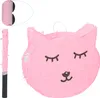 Relaxdays Pinata w kształcie kota, z kijem i maską, pinata Podgląd zdjęcia produktu 1