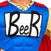 Costume da supereroe Beerman da uomo taglia M - XL, Anteprima dell’immagine prodotto 3
