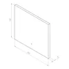 AM.PM Hit LED Spiegel 80 x 70 cm mit Beleuchtung Produktbild-Vorschau 13