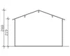 Dřevěný zahradní domek SKAN HOLZ Tilburg přírodní 613 x 380 Náhled obrázku produktu 6