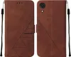 Galaxy A13 4G Hülle, Schlank Prägung Flip Leder Produktbild-Vorschau 1