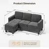 BEALIFE Klassische Sofas | AR93 Ecksofa | 4-Sitzer | Produktbild-Vorschau 7