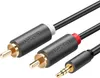Ugreen Audio-Kabel 3.5mm Minijack zu 2RCA 2m Grau Produktbild-Vorschau 17