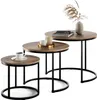 Couchtisch-Set Vicco Montreal Holz 55 x 55 cm 3 Teile, Produktbild-Vorschau 6