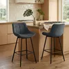 CLP 4er Set Barhocker Weston 180° Schwenkfunktion mit Produktbild-Vorschau 3