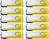 10x 128GB USB 2.0 Stick Flash USB Drive Swivel USB Produktbild-Vorschau 1