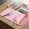 Silikon-Mal- und Bastelmatte mit Organizer Rosa Produktbild-Vorschau 7