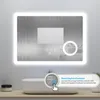 AICA LED Wandspiegel 100x60cm Touch/Wandschalter Produktbild-Vorschau 3