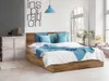 Postel SOFIA 140x200, dub artisan, lamel. rošt, bez matrace Náhled obrázku produktu 5