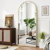 Koonmi Standspiegel mit gewölbtem Top, 180 x 76 cm Groß Produktbild-Vorschau 2