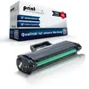 A toner cartridge and its packaging are displayed against a white background. Produktbild-Vorschau