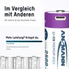 ANSMANN 1313-0004 2 ANSMANN Akkus 2500 Baby C 2.300 mAh Náhľad obrázku produktu 6